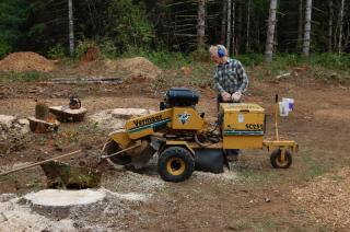 Vermeer stump grinder